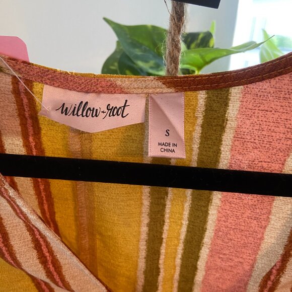 Willow + Root Striped Blouse - Picture 2 of 4